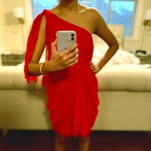 Alicia & Olivia red cocktail dress, NWT